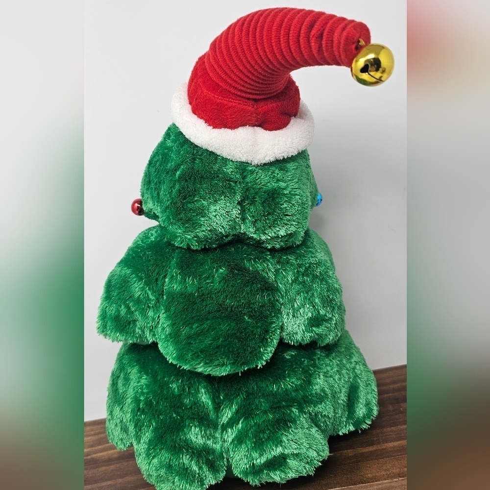 Sound & Light Animatronics Rockin Around The Christmas Tree Soft Plush 15" WORKS - Picture 3 of 15